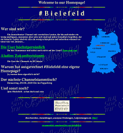 Homepage IRC Channel #Bielefeld Homepage IRC Channel #Bielefeld